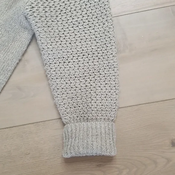 Sundance womens open sweater drop shoulders in taupe - Picture 4 of 6